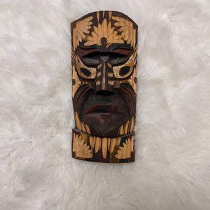 Mayan Aztec wooden mask from mexico